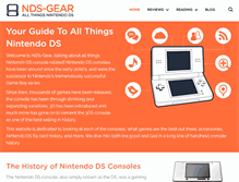 Tablet Screenshot of nds-gear.com